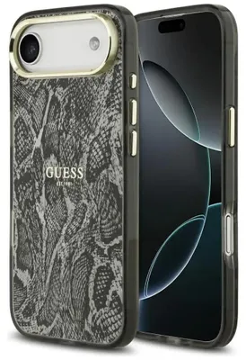 Zdjęcie produktu dla Etui Guess Python Pattern Magsafe Do Iphone Air Czarny