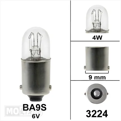 Immagine prodotto di Lampe Ba9S 6V 4W