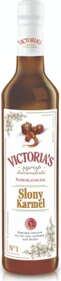 Obrázek produktu pro Victoria's Syrop Słony Karmel 490 ml