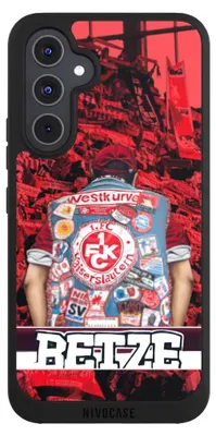 Produktbild von NIVOCASE Handyhülle für Samsung Galaxy A54 5G  Hülle NIVOpure Case Schwarz 1. FC Kaiserslautern 1. FCK Offizielles Lizenzprodukt