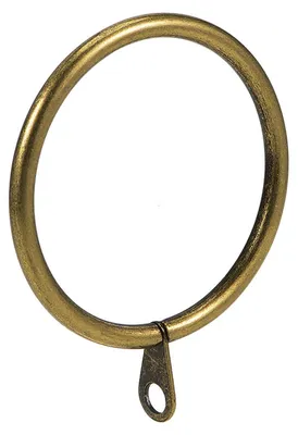 Gardinenringe Metall 45 mm, 28 Stück, Bronze
