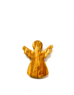 Produktbild von Engel I als Christbaumanhänger aus Olivenholz