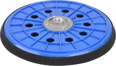 Produktbild von Trade-Shop Ø225mm 10-Loch Klett Schleifteller / Haftteller für Rotfuchs DWS 600, 700, 750, Ginour H2309A, Fartools DWS 800, Powermat PM-DG-1450DL
