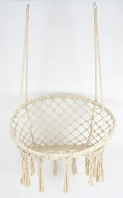 Produktbild von Hängesessel Light", creme, 100kg, Hängesitz, Hängeschaukel"