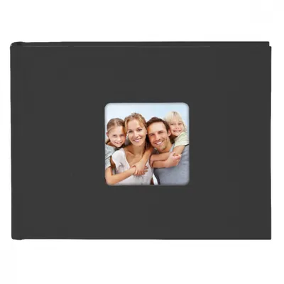 Obrázok produktu pre Goldbuch fotoalbum Living black 21,5x16,5 cm 36 bielych strán