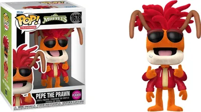 Produktbild von Funko Pop! Television Muppets - Pepe the Prawn (Flocked) #1678