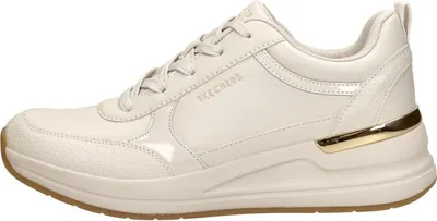 Produktbild von Skechers Billion 2 - Mid Lace Up Sneakers Laag - Gebroken wit - Maat 41