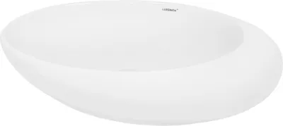 Obrázek produktu pro LuxeBath umyvadlo Oválné umyvadlo na desku, 58,5x37,5x14,5 cm, bílé, keramika