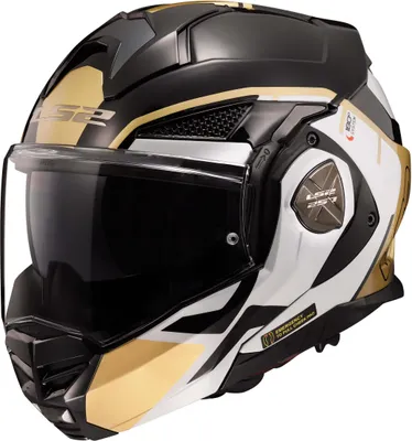 A studio shot of a motorcycle helmet.