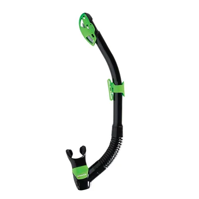 Immagine prodotto di Mares Rebel Dry - Snorkel DryTop e valvola, colore:nero/verde
