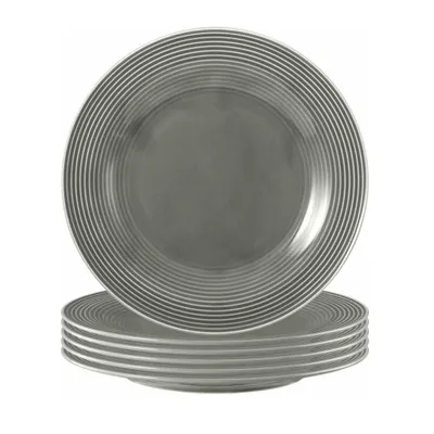 Produktbild von Seltmann Weiden Beat Perlgrau Frühstücksteller 6er Set
