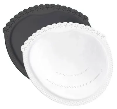 Produktbild von Stilleinlagen 40 Stück Tiny - 12 x 12 cm - weiß / schwarz | by Difrax