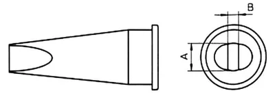 Obrázek produktu pro Weller Tools Weller LHT C - Lötspitze - Weller - WSP150 - 1 Stück(e) - 3,2 mm - 2,5 cm