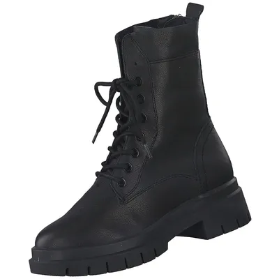 Image de Bottines Tamaris Noir Cuir lisse Taille : 36 Normal