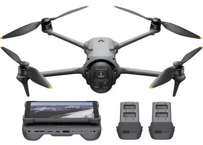 Produktbild von DJI Mavic 4 Pro, 4 Rotoren, 100 MP, 12288 x 8192 Pixel, 27 m/s, 6654 mAh, Grau