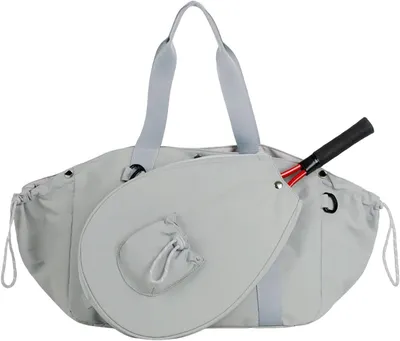 Immagine prodotto di Borsa sportiva - Borsa da viaggio - Adatta per sport e viaggi - Realizzata in nylon impermeabile - Dimensioni: 40x23x30 cm - Colore: grigio