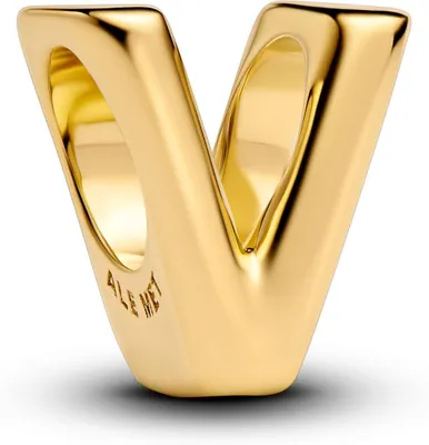 Produktbild von Pandora Buchstabe V Alphabet-Mini-Charm 763968C00 Charm Anhänger