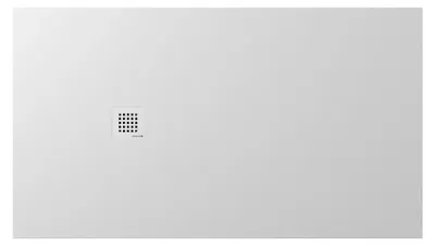 Immagine prodotto di Piatto doccia in marmo sinterizzato TRENECA 160x90 cm, bianco opaco