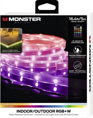 Obrázek produktu pro Snakebyte MLB71037WW MONSTER Lightstrip 5m vícebarevný a bílý