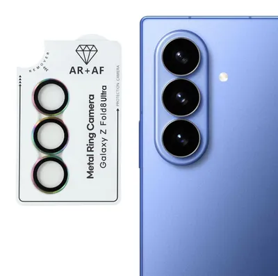 Obrázek produktu pro Ochranné sklo na fotoaparát pro Samsung Galaxy Z Fold8 Ultra, tvrzené sklo 9H, barevné