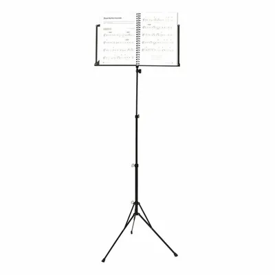 Produktbild von Voggenreiter Volt Notenständer NS-100, Noten Ständer, Notenpult, Notenstativ, Stativ, Orchesterpult, Zusammenklappbar, Metall, 991