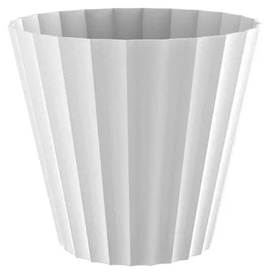 Productafbeelding van PLASTIKEN Topf Doric bloempot - Ø22 x 20 cm - Taupekleurig