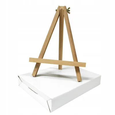 Produktbild von Staffelei Phoenix Tisch-Staffelei aus Buchenholz 18x19x24 cm – kompakte Mal- und Präsentationsstaffelei für Künstler