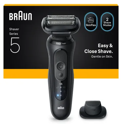 Image de Braun Series 5, 52-N1200S Wet&amp;Dry -parranajokone partatrimmerilisäosalla