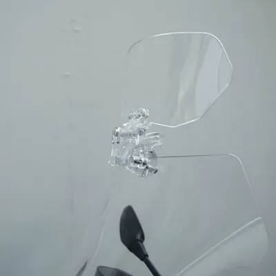 Immagine prodotto di Spoiler laterale ISOTTA fumè chiaro grande con levette