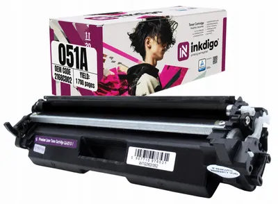 Produktbild von Inkdigo Toner CRG051 für Canon I-Sensys LBP-162dw, LBP-162dwf, MF264dw, MF267dw – Schwarz, 1700 Seiten,, KI-generiertes Bild