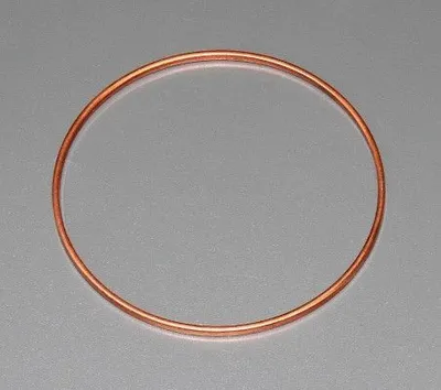 Produktbild von Elring Zylinderkopfdichtung Kupfer C-Form 90mm innen 94,2mm außen 3,6mm dick 4er Set