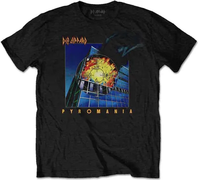 Produktbild von Def Leppard Pyromania Black S T-Shirt