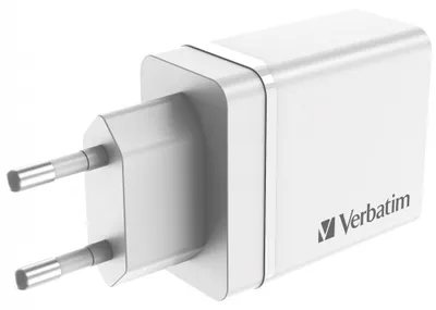Obrázek produktu pro VERBATIM Univerzální adaptér nabíječka CHR-30EU2, 30W, 1x USB-C, 3x USB – Černá