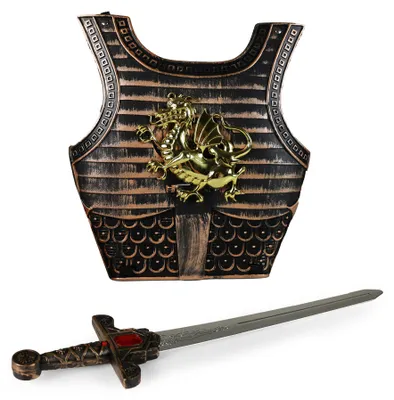 Image de Épée De Chevalier Avec Son Et Bouclier