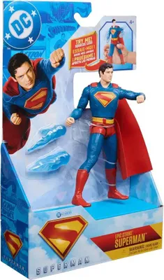 Zdjęcie produktu dla DC Comics SUP FGR 6in BattleAttackFeatSuperman GML, 160 g