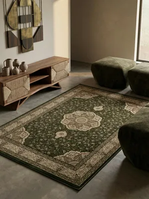 Teppich Kurzflor Boho Vintage Look Polypropylen Gewebt_Läufer_#sku_BARKKASHMIR801502601GREEN-BARKKASHMIR1201702601GREEN-BARKKASHMIR1602302601GREEN-BARKKASHMIR2002902601GREEN-BARKKASHMIR2403402601GREEN-BARKKASHMIR3004002601GREEN#