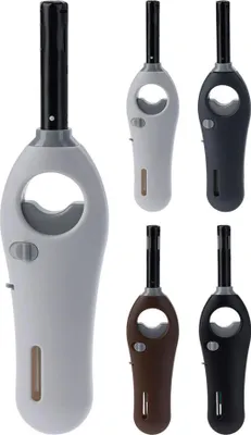 Image de Briquet électronique Rechargeable Flamme Sans Gaz, Verrouillage De Sécurité - Basics