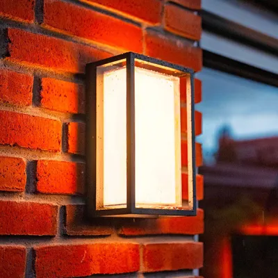 Image de HOFTRONIC - Applique murale LED 12W 1200lm 3000K IP54 Noir
