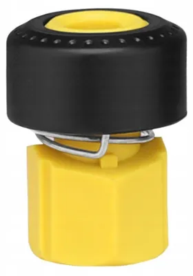Productafbeelding van Adapter Vervanging M22 → Click – M22x1,5 Schroefdraad | Kunststof+Staal, Dicht | Compatibel met Hogedrukreiniger Kärcher K2–K7