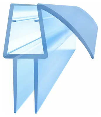 Produktbild von Inea Duschkabinen Dichtung Untere Dichtung Glasprofil 40cm