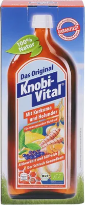 Produktbild von KnobiVital Kurkuma und Holunder , 960 ml Lösung