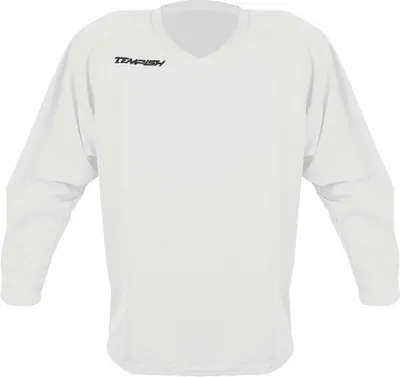 Productafbeelding van Tempish Trainingshockeyshirt met lange mouwen, V-hals, wit, maat L, voor heren, wit, maat L