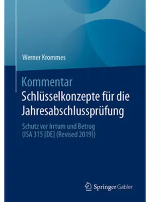 Obrázek produktu pro Kommentar Schlüsselkonzepte für die Jahresabschlussprüfung