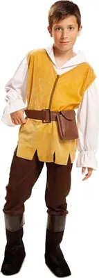 Produktbild von Mom Junior Gastwirt Kostüm Gelb 5-6 Years Gelb 5-6 Years