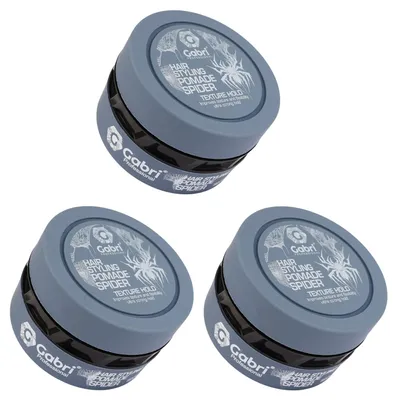 Produktbild von Gabri Pro - Hair Styling Pomade Spider Wax 3 x 150 ml