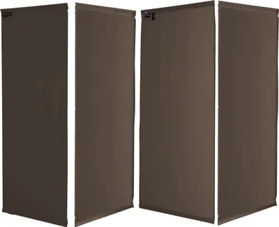 Produktbild von Ersatz Bezug Paravent 4 Teilig 165 x 220 cm Raumteiler Trennwand Sichtschutz Bespannung Taupe