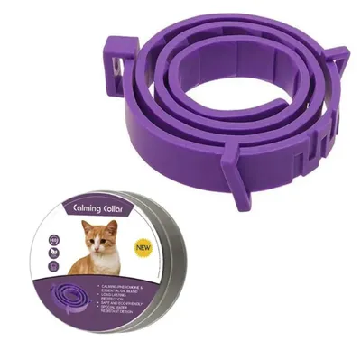 Zdjęcie produktu dla Naturalna, uspokajająca obroża | dla kotów | z lawendą i rumiankiem | od 5 do 38 cm