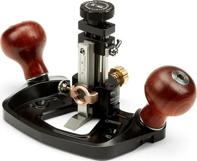 Produktbild von Grundhobel/Router Plane - KM-17 Pro - Gehäuse aus Aluminiumlegierung - Verstellbarer Anschlag mit CAM-Verriegelung - Tiefenanschlag - Doppelklinge 1,27 cm