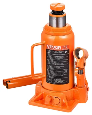 Obrázek produktu pro VEVOR hydraulický zvedák na láhve 12 t 205-400 mm rozsah zdvihu, těžký zvedák pro auto SUV pickup oprava auta zvedání domu zemědělská technika, oranžový