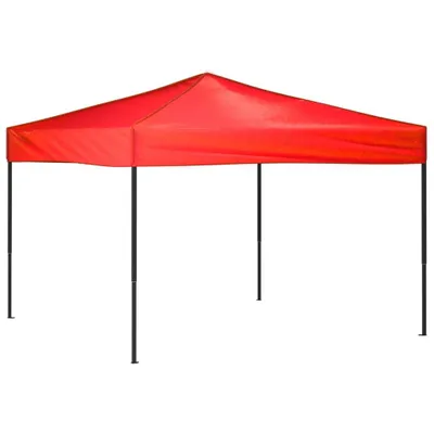 Produktbild von vidaXL Partyzelt Faltbar Rot 3x3 m